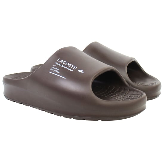 Lacoste Serve Slide 2.0 223 2 CMA Braune Herren-Slider - Image 3