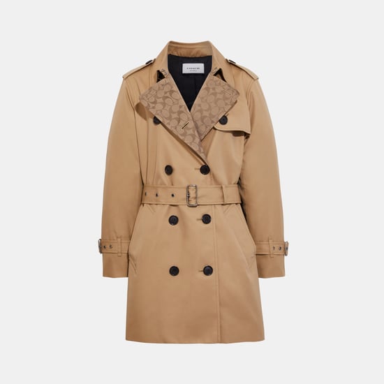 Signature Lapel Mid Trench