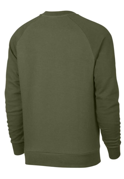 Nike Sportswear Optic Herren-Fleece-Crew-Trainingsanzug in Olivgrün - Image 2