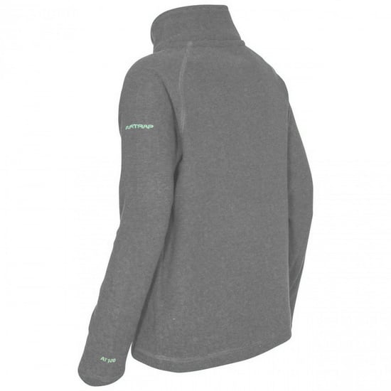 Trespass Childrens/Kids Keynote Fleece (Schwarz) - Image 2