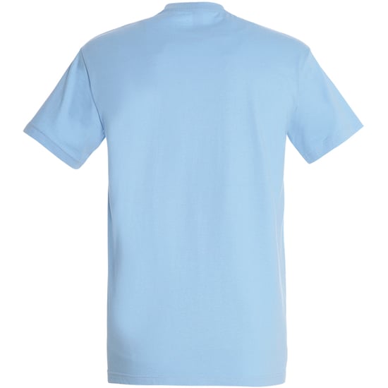 SOLS Mens Imperial Heavyweight Short Sleeve T-Shirt (Himmelblau) - Image 2