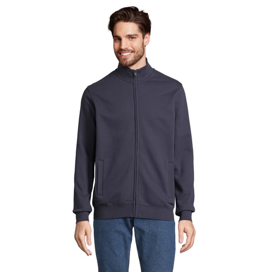 SOLS - "Cooper" Jacke Durchgehender Reißverschluss für Herren/Damen Unisex (Dunkelblau) - Image 1