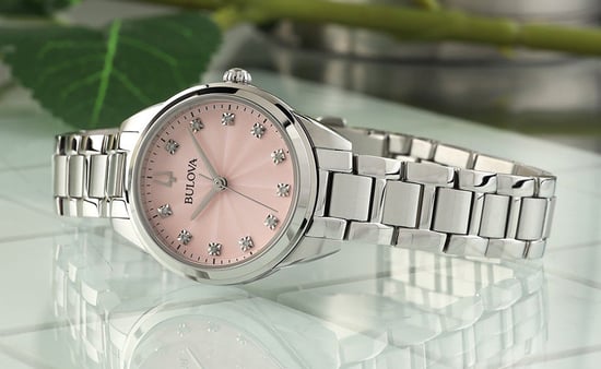 Bulova Sutton Damen Silberne Uhr 96P249 - Image 3