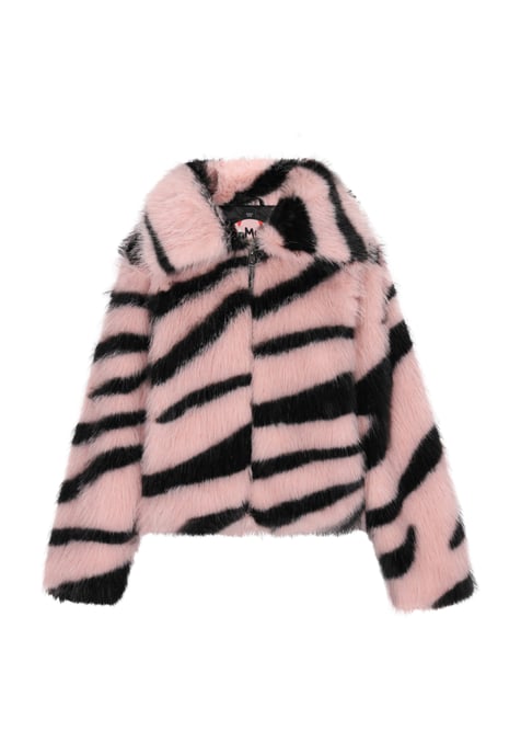 Mymo Jacke Damen rosa schwarz - Image 1