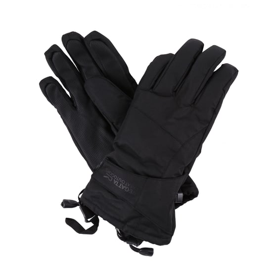 Regatta Unisex Erwachsene Übergangs III Wasserdichte Winterhandschuhe (Schwarz) - Image 1