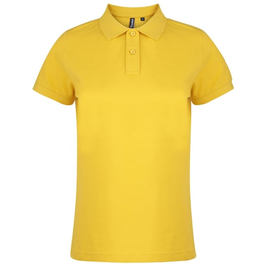 Asquith & Fox - Unifarbenes Poloshirt - Damen (Sonnenblume) - Image 1