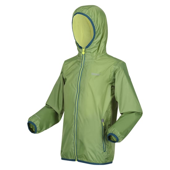 Regatta Great Outdoors Kinder Regenjacke Lever II (Pikantgrün) - Image 3