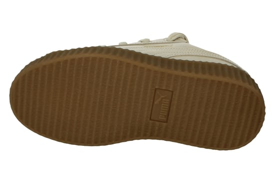 Puma Creeper Phatty Nubuck Unisex White Trainers - Image 5
