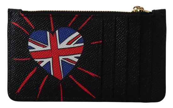 Dolce & Gabbana Elegante Leder-Münzbörse mit Reißverschluss für Damen - Image 2