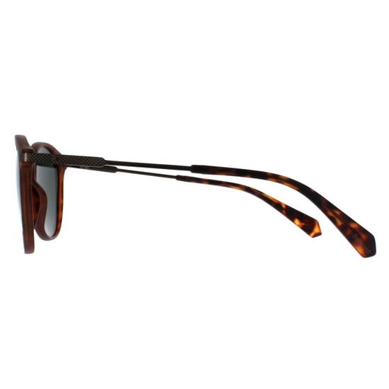 Polaroid Rund Unisex Matt Havana Grün Polarisiert PLD 2062/S - Image 2