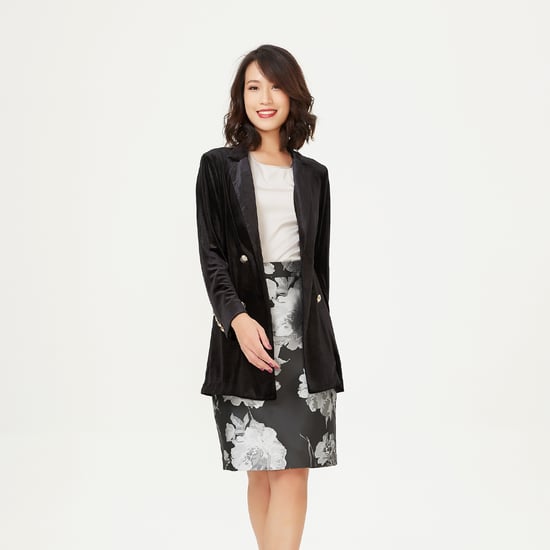 Samtjacke mit doppelter Knopfleiste - Image 5