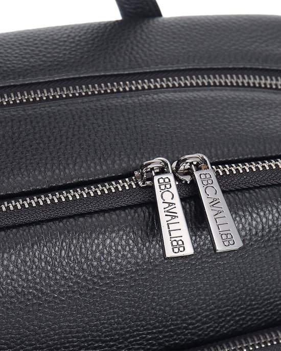 B Cavalli Rucksack Unisex BLACK - Image 4