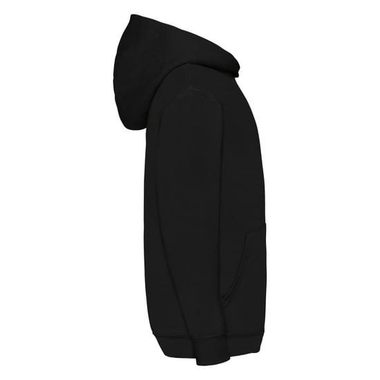 Fruit of the Loom - "Classic" Sweatshirt mit Kapuze für Kinder (Schwarz) - Image 3