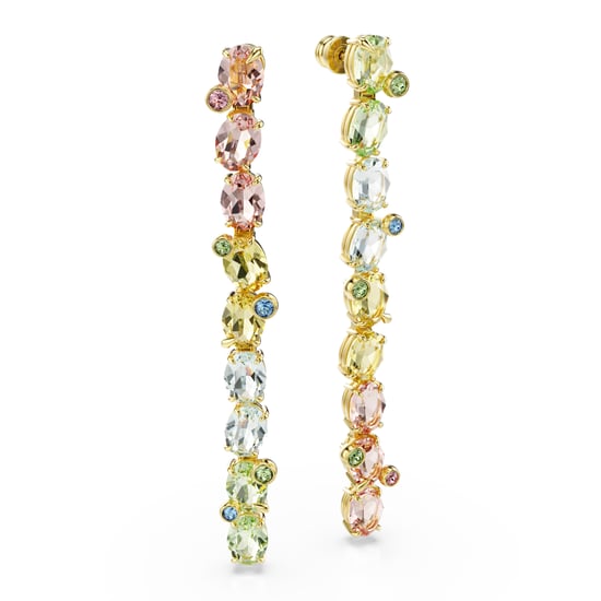 Swarovski 'Gema' Damen Ohrhänger aus vergoldetem Metall - Gold 5705809 - Image 3