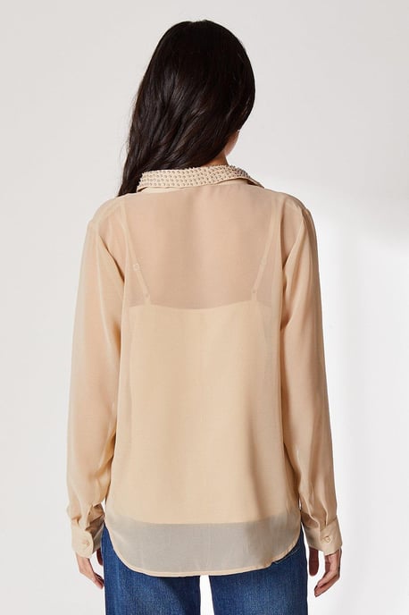 Embellished Collar Shirt - Image 3