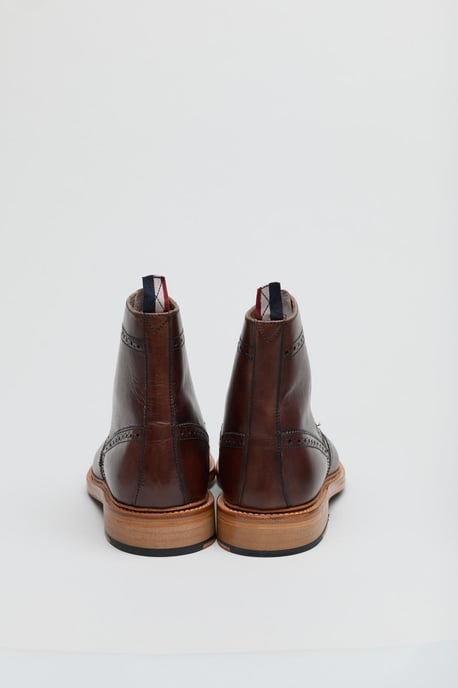 Ben Sherman Arthur Braune Herrenstiefel Aus Leder - Image 4