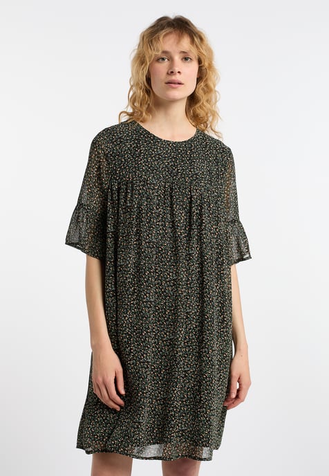 Dreimaster Kleid Damen Schwarz Mehrfarbig - Image 3