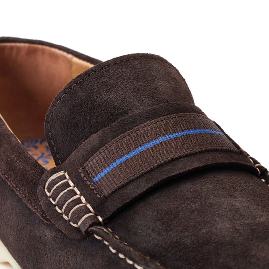 Base London Drum Herrenschuhe aus gebranntem braunem Leder - Image 6