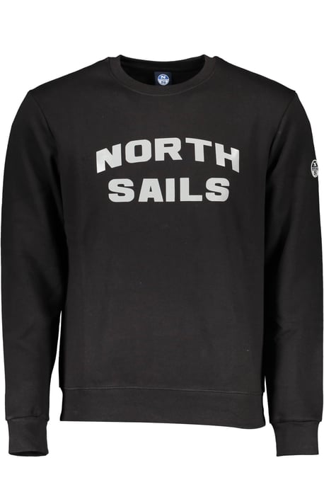 North Sails Herren Schwarz Baumwolle Pullover - Image 1