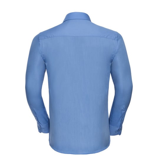 Russell Collection - Hemd für Herren Langärmlig (Business-Blau) - Image 2