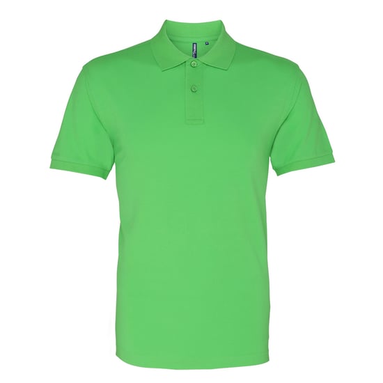 Asquith & Fox Herren Kurzarm-Poloshirt (Limette) - Image 1
