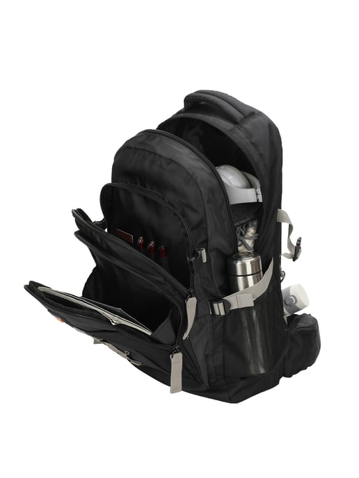 Aoking Rucksack Unisex BLACK - Image 5