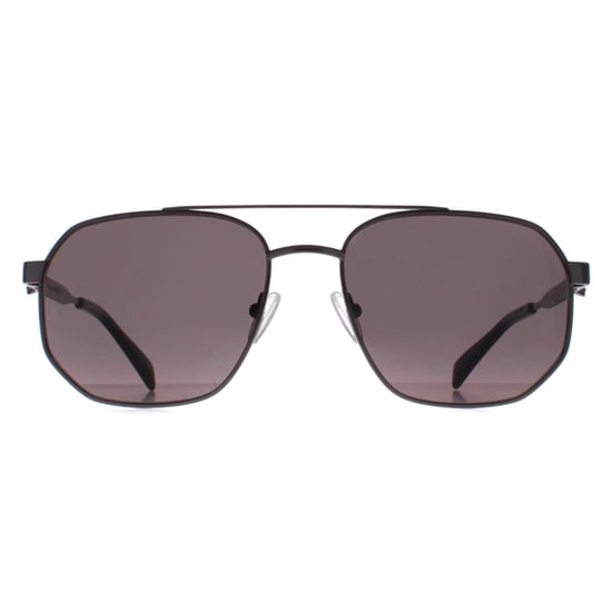 Alexander McQueen Pilotenbrille Unisex Ruthenium Grau AM0458S - Image 1