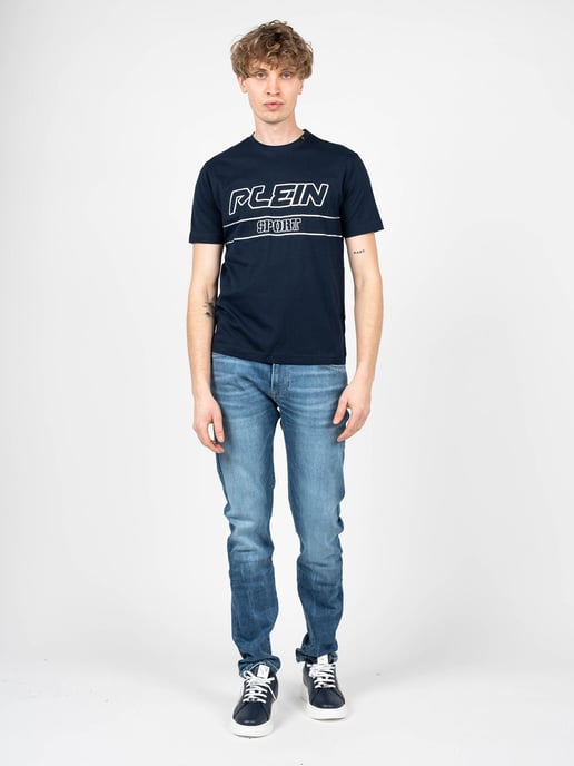 Plein Sport T-Shirt Herren Blau - Image 2