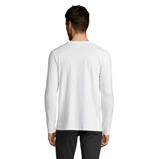 SOLS - "Imperial" T-Shirt für Herren Langärmlig (Weiß) - Image 2