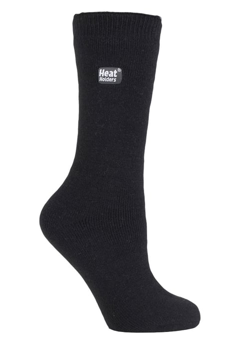 Heat Holders Lite 3 Paar Multipack Damen-Thermosocken für den Winter | Dünne und warme Socken für Anzugsocken Schwarz - Image 1