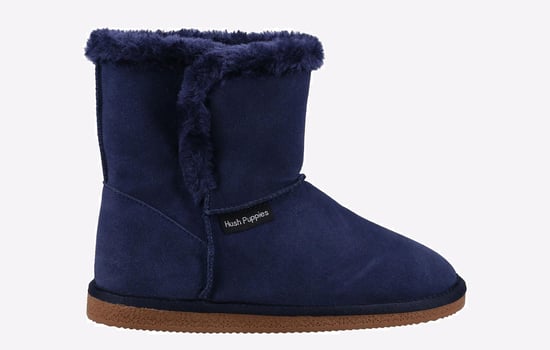 Hush Puppies Ashleigh MEMORY FOAM Slipper Stiefel Damen - Image 1