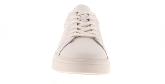 Hush Puppies Camille Leder Damen Weiße Turnschuhe - Image 3