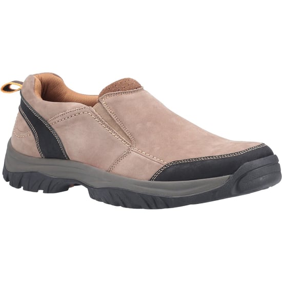 Cotswold Boxwell Leder Herren Tan Loafers - Image 1