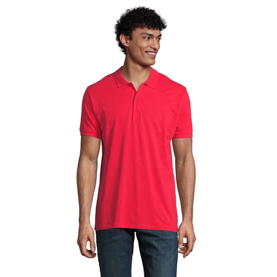 SOLS - "Planet" Poloshirt für Herren (Rot) - Image 3