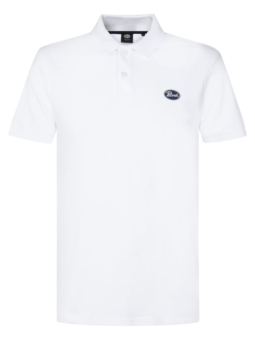 Petrol Industries - Klassisches Poloshirt Herren - Weiß - Image 1