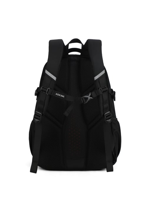 Aoking Rucksack Unisex BLACK - Image 5