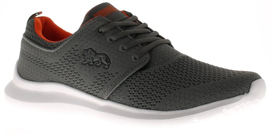 Lonsdale Mens Trainers Durham Lace Up grey