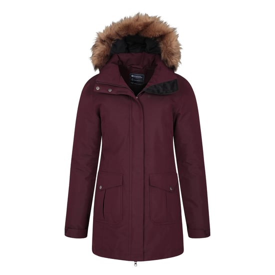 Mountain Warehouse - "Tarka II" Steppjacke für Damen (Burgunderrot) - Image 3