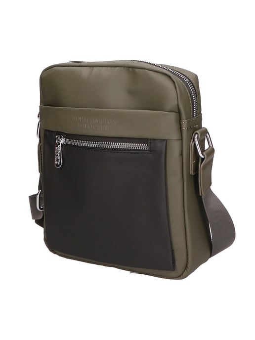Northampton Polo Club shoulder bag Men GREEN-BLACK