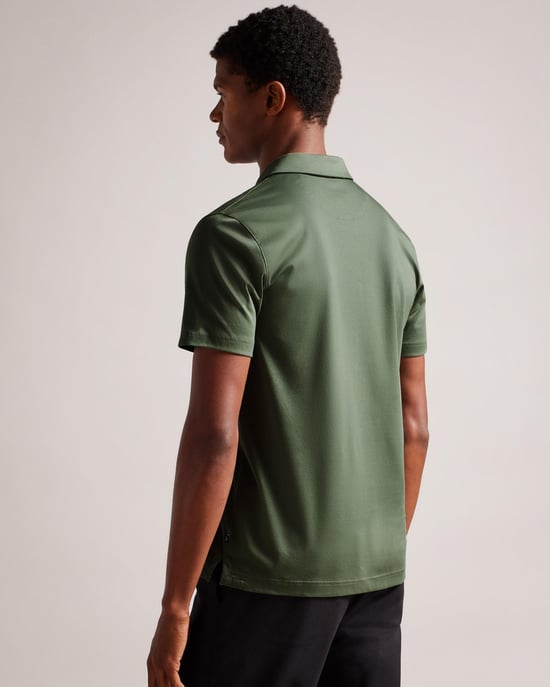 Ted Baker Zeiter Herren Kurzarm Slim Soft Touch Polo - Image 3