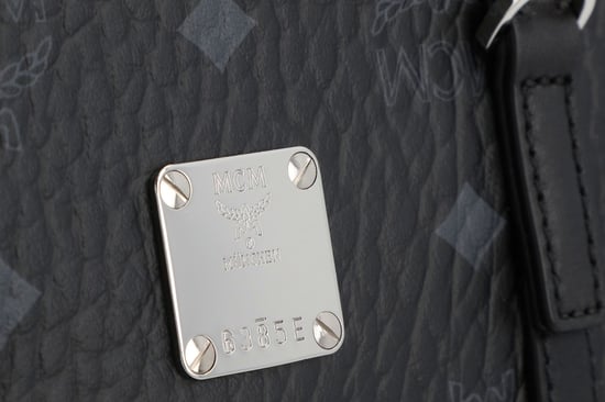 Mcm Damen Toni Shopper in Braun Visetos - Image 3