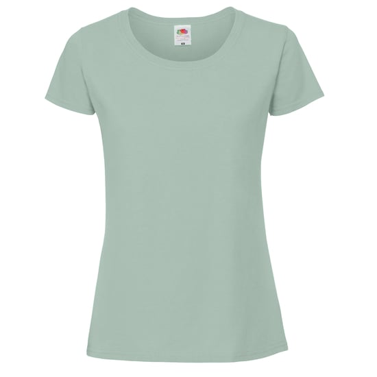 Fruit Of The Loom Damen/Damen Ringspun Premium T-Shirt (Salbei) - Image 2