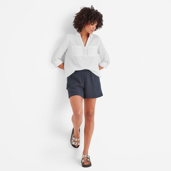 Cruise Womens Long Sleeve Shirt Optic White