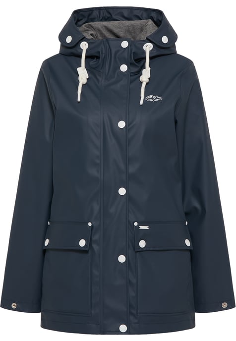 ICEBOUND Serie urban rain Regenjacke Damen Marine - Image 1
