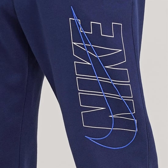 Nike Herren-Club-Trainingsanzug-Set in Navy - Image 4