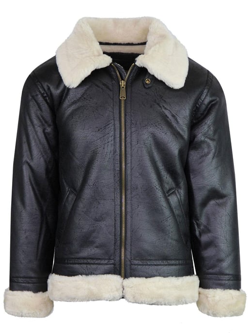 Alpha Industries B3 FL Men's Flight Jacket in Black