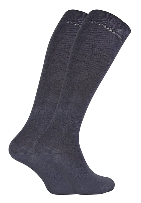 Sock Snob - 2er-Pack Damen Atmungsaktive Gemusterte Kniestrümpfe aus Bambus - Image 1