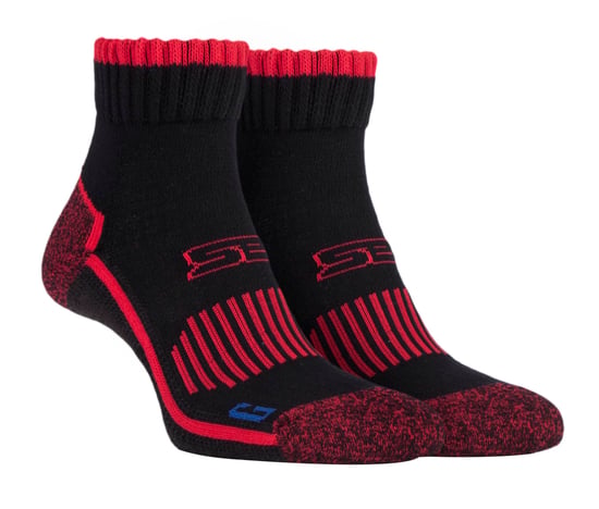 Storm Bloc Herren Baumwolle reichen hohe Knöchel Länge Wandern Trekking Socken - Image 1