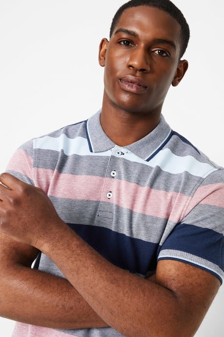 Barbados Stripe Polo