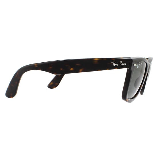 Ray-Ban Rectangle Unisexe Tortoise Green Polarise Lunettes de soleil - Image 4